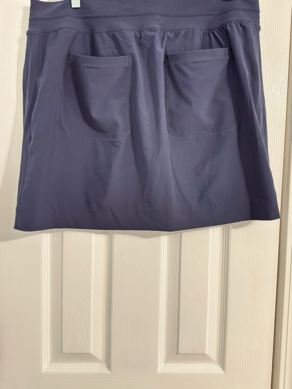 Athleta Brooklyn 16” Skort Size 14 Navy Blue Athletic Golf Tennis Skirt Shorts - Picture 4 of 12